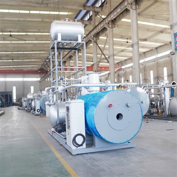 Horizontalni plinski termooljni kotel